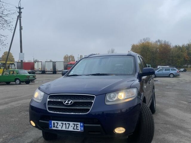 Синий Хендай Санта Фе, объемом двигателя 2.2 л и пробегом 298 тыс. км за 5300 $, фото 1 на Automoto.ua