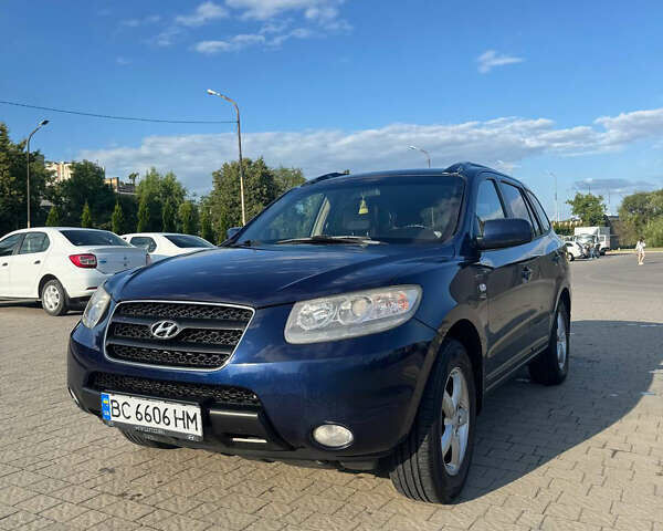 Синий Хендай Санта Фе, объемом двигателя 2.2 л и пробегом 265 тыс. км за 8100 $, фото 1 на Automoto.ua