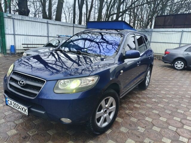 Синій Хендай Санта Фе, об'ємом двигуна 2.2 л та пробігом 220 тис. км за 8750 $, фото 1 на Automoto.ua