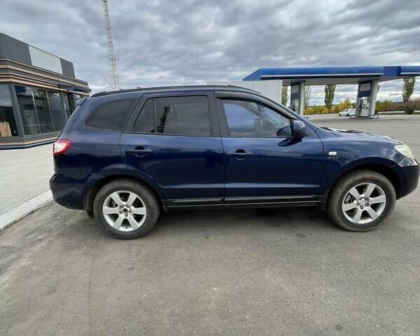 Синій Хендай Санта Фе, об'ємом двигуна 2.2 л та пробігом 216 тис. км за 8100 $, фото 1 на Automoto.ua