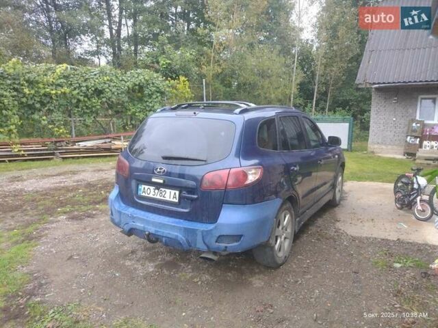 Синій Хендай Санта Фе, об'ємом двигуна 2.2 л та пробігом 286 тис. км за 8000 $, фото 1 на Automoto.ua