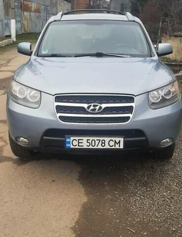 Синий Хендай Санта Фе, объемом двигателя 2.2 л и пробегом 220 тыс. км за 9600 $, фото 1 на Automoto.ua