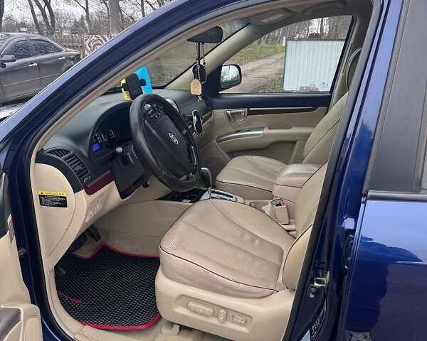 Синий Хендай Санта Фе, объемом двигателя 2.19 л и пробегом 210 тыс. км за 10300 $, фото 1 на Automoto.ua