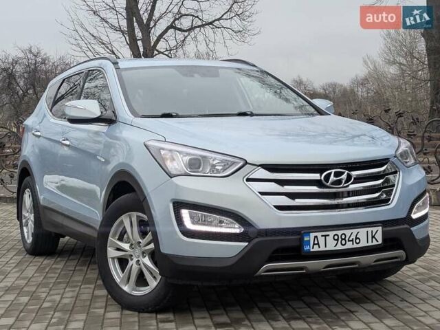 Синій Хендай Санта Фе, об'ємом двигуна 2.2 л та пробігом 122 тис. км за 17500 $, фото 1 на Automoto.ua