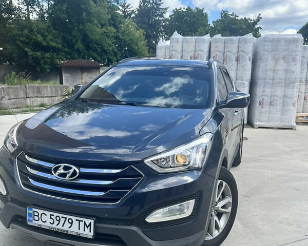 Синий Хендай Санта Фе, объемом двигателя 2 л и пробегом 240 тыс. км за 15300 $, фото 1 на Automoto.ua