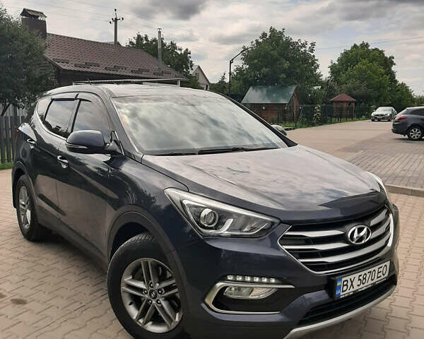 Синий Хендай Санта Фе, объемом двигателя 2.2 л и пробегом 181 тыс. км за 20700 $, фото 1 на Automoto.ua
