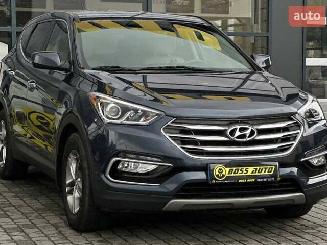 Синій Хендай Санта Фе, об'ємом двигуна 2.36 л та пробігом 97 тис. км за 17900 $, фото 1 на Automoto.ua