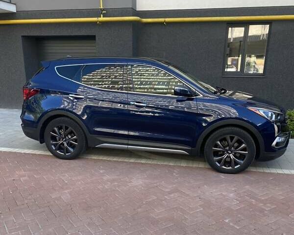 Синій Хендай Санта Фе, об'ємом двигуна 2 л та пробігом 180 тис. км за 18000 $, фото 1 на Automoto.ua