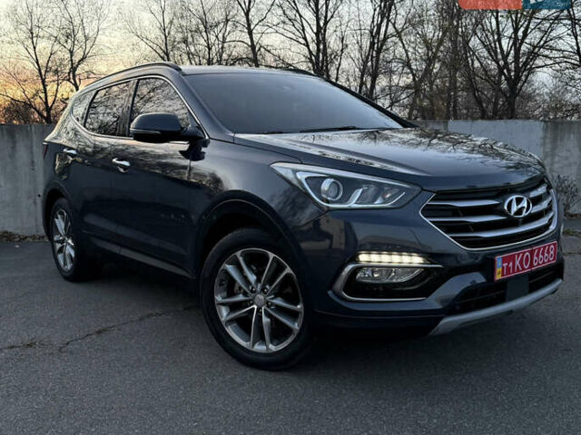 Синій Хендай Санта Фе, об'ємом двигуна 2 л та пробігом 182 тис. км за 21999 $, фото 1 на Automoto.ua