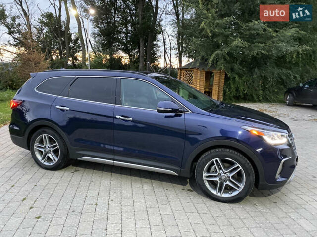 Синий Хендай Санта Фе, объемом двигателя 3.3 л и пробегом 112 тыс. км за 18500 $, фото 1 на Automoto.ua