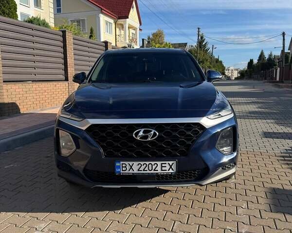 Синий Хендай Санта Фе, объемом двигателя 2 л и пробегом 161 тыс. км за 26800 $, фото 1 на Automoto.ua