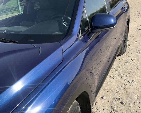 Синий Хендай Санта Фе, объемом двигателя 2.4 л и пробегом 30 тыс. км за 26500 $, фото 1 на Automoto.ua