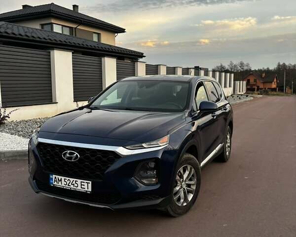 Синій Хендай Санта Фе, об'ємом двигуна 2.36 л та пробігом 136 тис. км за 21500 $, фото 1 на Automoto.ua