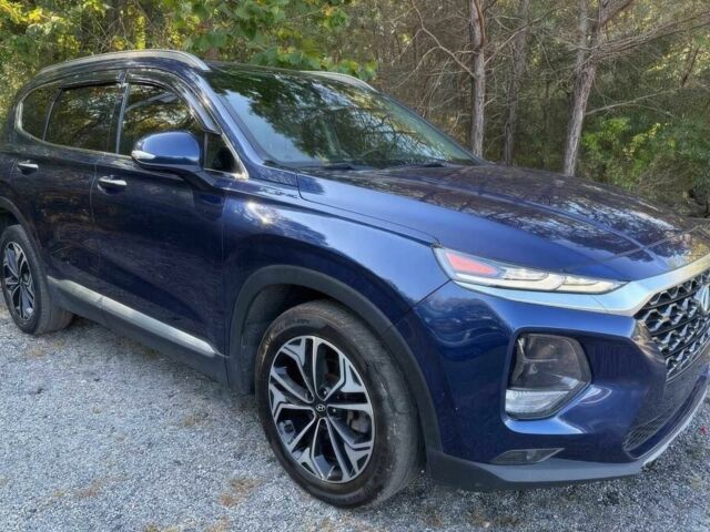 Синий Хендай Санта Фе, объемом двигателя 2 л и пробегом 37 тыс. км за 11000 $, фото 1 на Automoto.ua