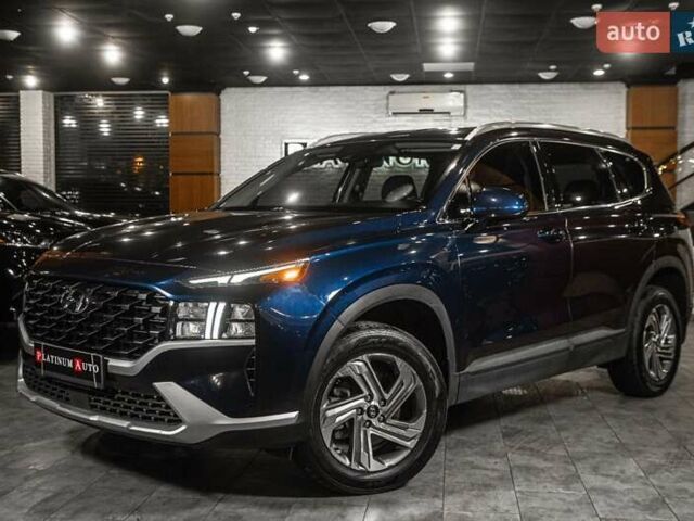 Синий Хендай Санта Фе, объемом двигателя 2.5 л и пробегом 53 тыс. км за 25900 $, фото 1 на Automoto.ua