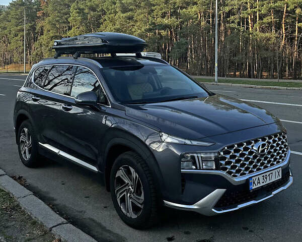 Синій Хендай Санта Фе, об'ємом двигуна 2.15 л та пробігом 45 тис. км за 40000 $, фото 1 на Automoto.ua