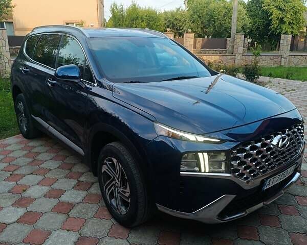 Синий Хендай Санта Фе, объемом двигателя 2.5 л и пробегом 41 тыс. км за 28999 $, фото 1 на Automoto.ua
