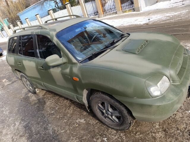 Зеленый Хендай Санта Фе, объемом двигателя 0 л и пробегом 270 тыс. км за 3590 $, фото 1 на Automoto.ua