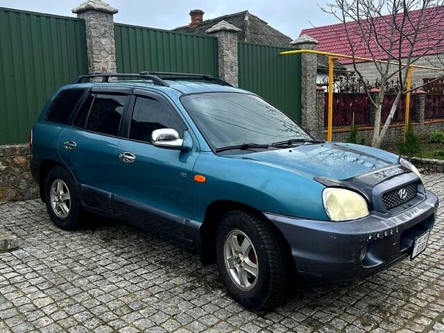 Зелений Хендай Санта Фе, об'ємом двигуна 2 л та пробігом 388 тис. км за 4500 $, фото 1 на Automoto.ua