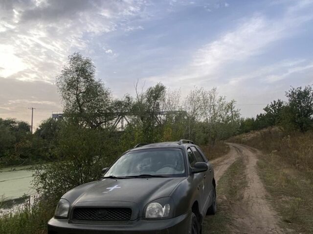 Зелений Хендай Санта Фе, об'ємом двигуна 2 л та пробігом 280 тис. км за 2391 $, фото 1 на Automoto.ua