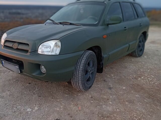 Зеленый Хендай Санта Фе, объемом двигателя 0 л и пробегом 336 тыс. км за 3200 $, фото 1 на Automoto.ua