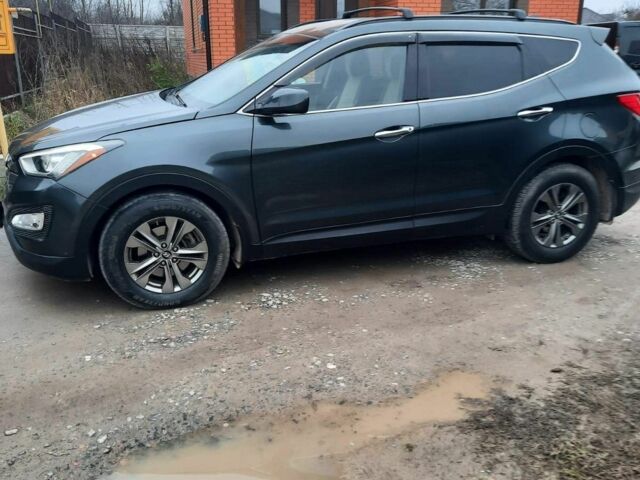 Зеленый Хендай Санта Фе, объемом двигателя 2.4 л и пробегом 132 тыс. км за 14700 $, фото 1 на Automoto.ua