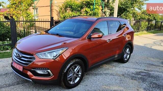 Оранжевый Хендай Санта Фе, объемом двигателя 2.4 л и пробегом 163 тыс. км за 16500 $, фото 1 на Automoto.ua