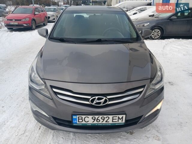 Сірий Хендай Соларіс, об'ємом двигуна 1.4 л та пробігом 137 тис. км за 7177 $, фото 1 на Automoto.ua