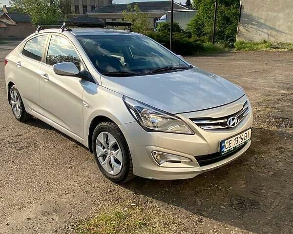 Сірий Хендай Соларіс, об'ємом двигуна 1.4 л та пробігом 79 тис. км за 9500 $, фото 1 на Automoto.ua