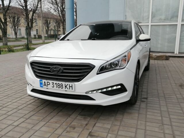 Білий Хендай Соната, об'ємом двигуна 2.4 л та пробігом 117 тис. км за 7500 $, фото 1 на Automoto.ua