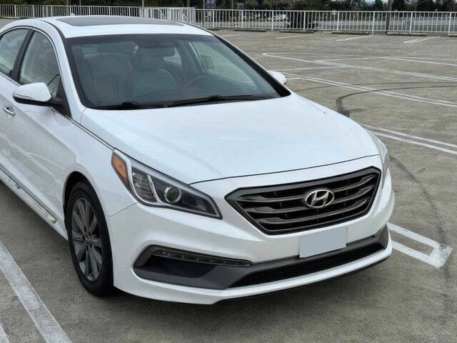 Белый Хендай Соната, объемом двигателя 2.4 л и пробегом 70 тыс. км за 8650 $, фото 1 на Automoto.ua