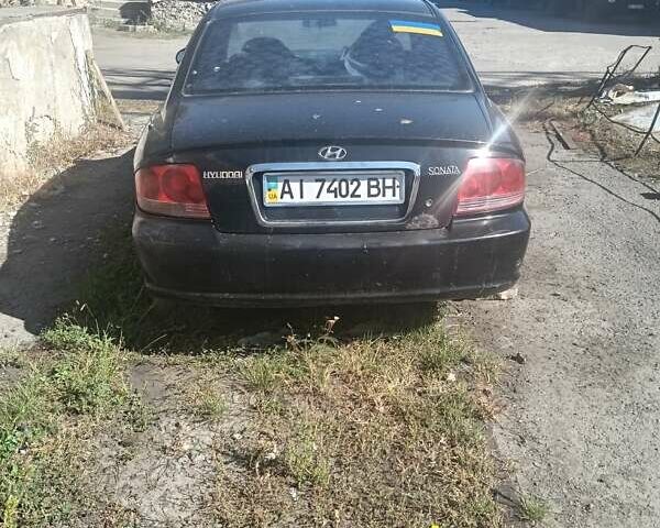 Чорний Хендай Соната, об'ємом двигуна 2 л та пробігом 532 тис. км за 1500 $, фото 1 на Automoto.ua