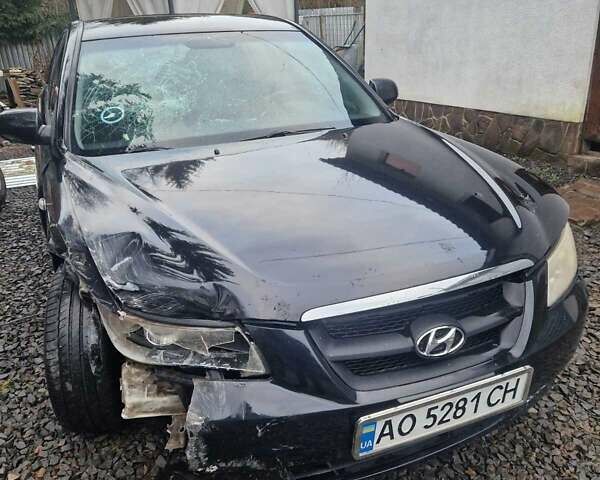 Черный Хендай Соната, объемом двигателя 1.99 л и пробегом 311 тыс. км за 2650 $, фото 1 на Automoto.ua