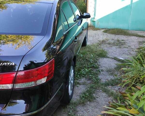Хендай Соната 2008 в Киеве на Automoto.ua Черный Хендай Соната, объемом двигателя 2 л и пробегом 230 тыс. км за 8800 $, фото 1 на Automoto.ua