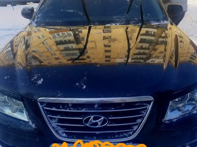 Черный Хендай Соната, объемом двигателя 2.4 л и пробегом 17500 тыс. км за 5000 $, фото 1 на Automoto.ua