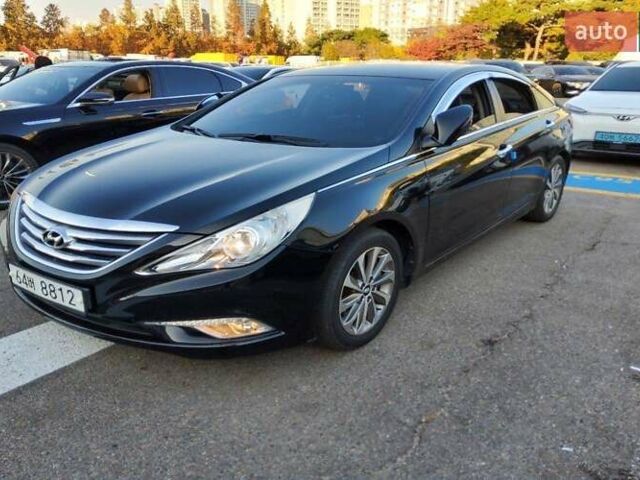 Чорний Хендай Соната, об'ємом двигуна 2 л та пробігом 172 тис. км за 9000 $, фото 1 на Automoto.ua