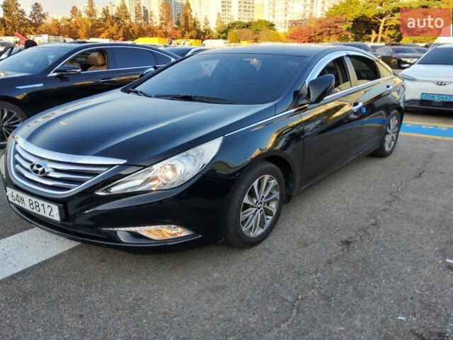 Чорний Хендай Соната, об'ємом двигуна 2 л та пробігом 170 тис. км за 9000 $, фото 1 на Automoto.ua