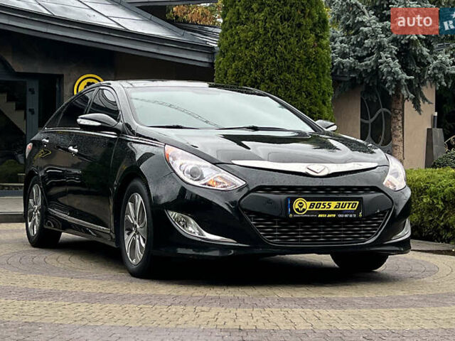 Черный Хендай Соната, объемом двигателя 2.36 л и пробегом 137 тыс. км за 10750 $, фото 1 на Automoto.ua