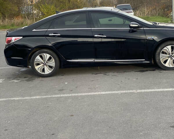 Чорний Хендай Соната, об'ємом двигуна 2.4 л та пробігом 208 тис. км за 11700 $, фото 1 на Automoto.ua
