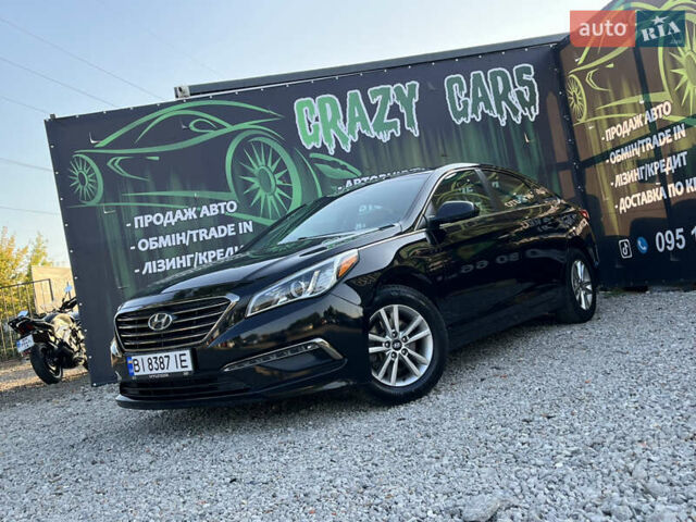Черный Хендай Соната, объемом двигателя 2.36 л и пробегом 166 тыс. км за 10700 $, фото 1 на Automoto.ua