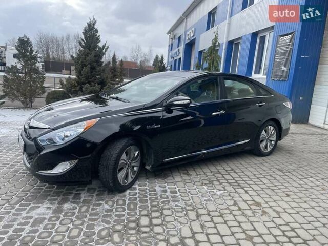 Черный Хендай Соната, объемом двигателя 2.36 л и пробегом 165 тыс. км за 10400 $, фото 1 на Automoto.ua