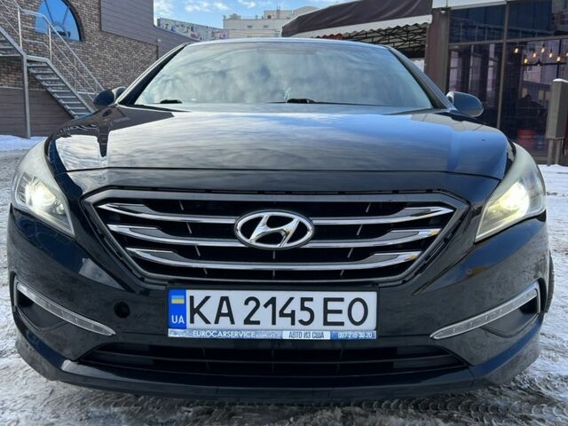 Черный Хендай Соната, объемом двигателя 2.4 л и пробегом 130 тыс. км за 9000 $, фото 1 на Automoto.ua
