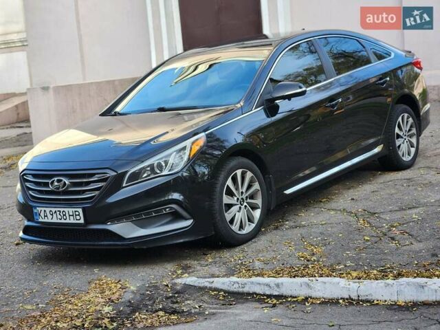 Хендай Соната 2014 у Кам'янське (Дніпродзержинськ) на Automoto.ua Чорний Хендай Соната, об'ємом двигуна 2.36 л та пробігом 229 тис. км за 8700 $, фото 1 на Automoto.ua