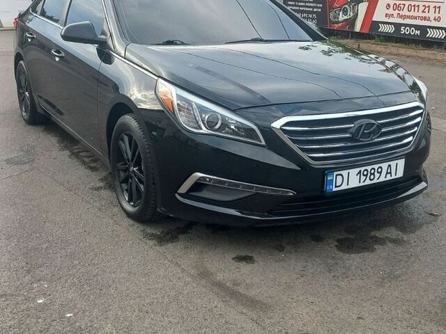 Чорний Хендай Соната, об'ємом двигуна 2.36 л та пробігом 180 тис. км за 8500 $, фото 1 на Automoto.ua