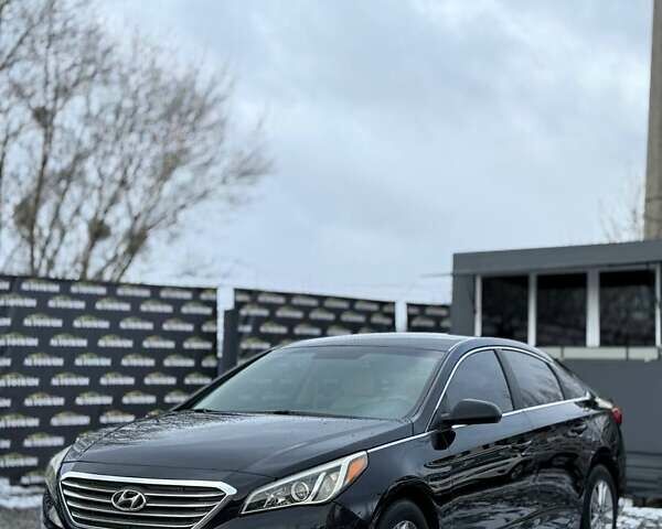 Черный Хендай Соната, объемом двигателя 2.36 л и пробегом 233 тыс. км за 8200 $, фото 1 на Automoto.ua