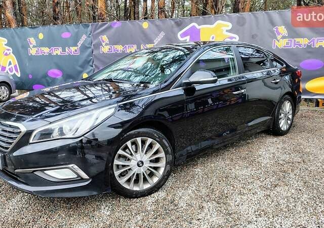 Чорний Хендай Соната, об'ємом двигуна 2 л та пробігом 98 тис. км за 9499 $, фото 1 на Automoto.ua