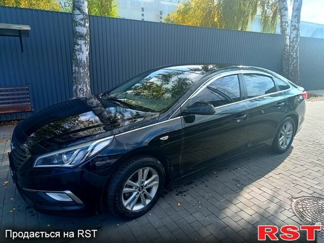 Черный Хендай Соната, объемом двигателя 2 л и пробегом 599 тыс. км за 8500 $, фото 1 на Automoto.ua