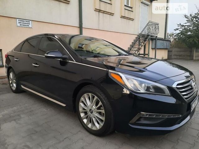 Черный Хендай Соната, объемом двигателя 2.4 л и пробегом 114 тыс. км за 12500 $, фото 1 на Automoto.ua