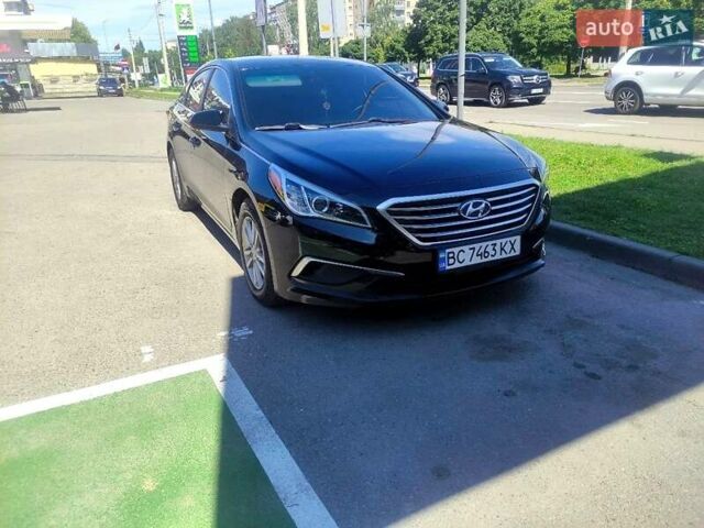 Чорний Хендай Соната, об'ємом двигуна 2.36 л та пробігом 260 тис. км за 9000 $, фото 1 на Automoto.ua