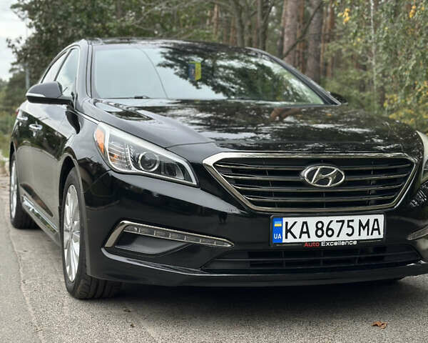 Черный Хендай Соната, объемом двигателя 2.36 л и пробегом 181 тыс. км за 13100 $, фото 1 на Automoto.ua